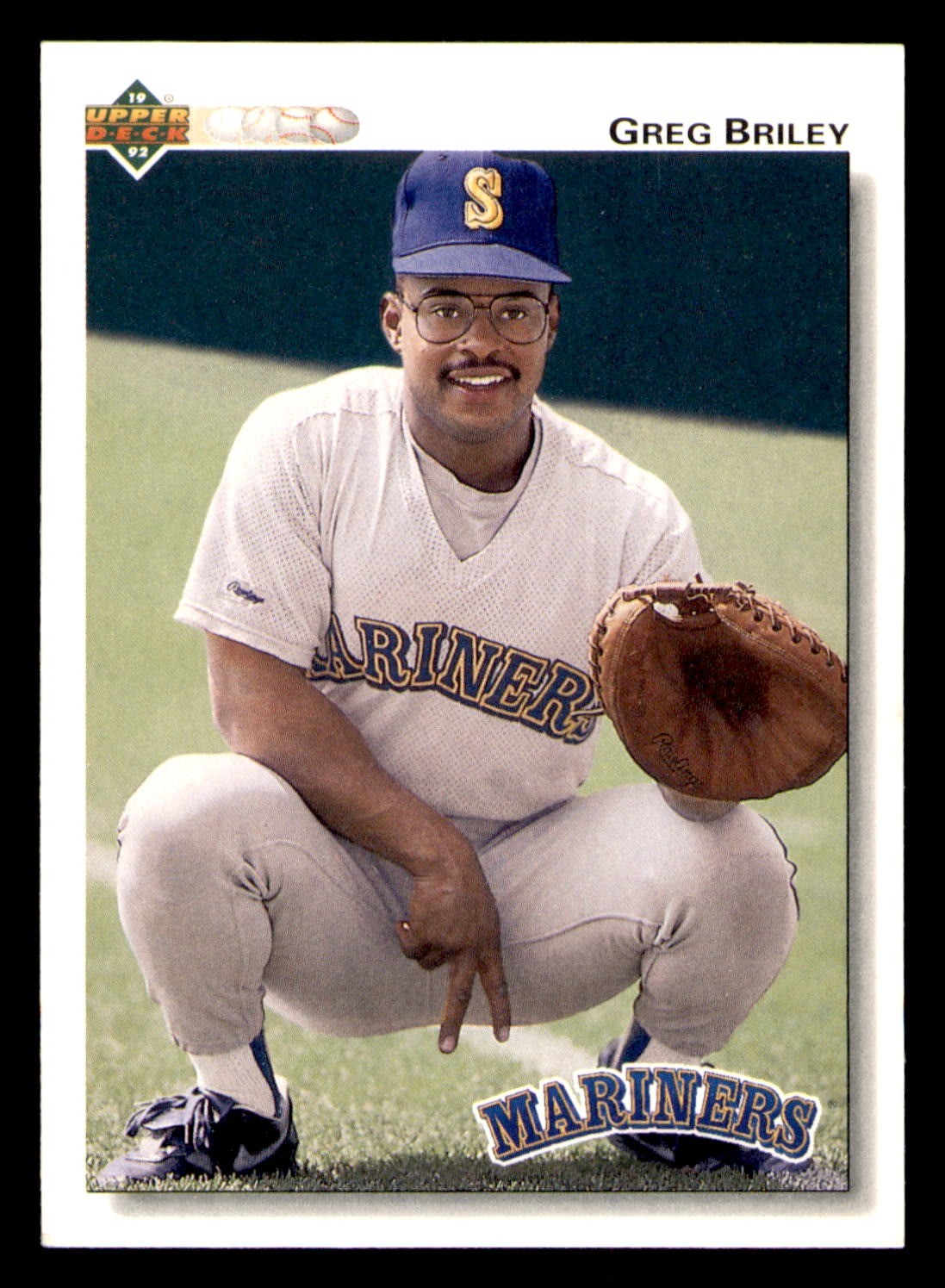 1992 Upper Deck #369 Greg Briley Mariners
