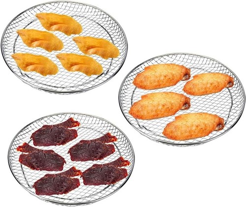 XL Air Fryer Zubehör - Air drei stapelbare Gestelle für Edelstahl - Bild 5 von 7