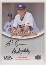 2009 USA Baseball Box Set Inscriptions 18U National Team Kevin Gausman Auto 3g7