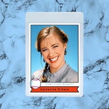 Catherine O'Hara Baseball Card Vector Artwork Custom Art Trading Card