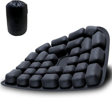 Inflatable 3D Travel Seat Cushion - Comfortable for Airplane, Car  Office Chair