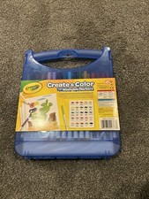 NEW Crayola Coloring Art Case w/ Washable Markers Color Pages Kid Travel Fun