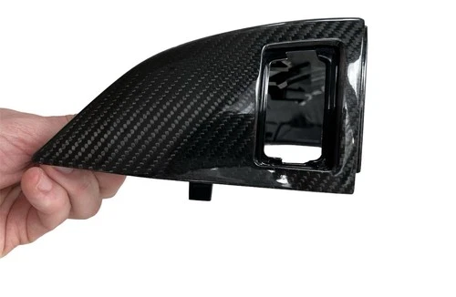 NEW OEM CARBON MIRROR COVER RIGHT SIDE AUDI Q5 Q7 4M0857528G
