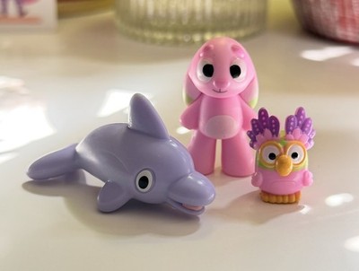 Bluey Figures Super Fan Collector Chattermax, Grey Dancer, Floppy
