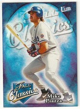 1998 Fleer Ultra MIKE PIAZZA Insert FALL CLASSICS Card DODGERS