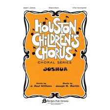 Fred Bock Music Joshua 2-Part composed by J. Paul Williams