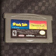 Activision 2 in 1 Game Pack: Shark Tale/Shrek 2 GBA, E Rated, NTSC-U/C