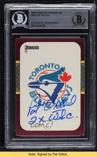 BAS 1987 Donruss Opening Day Box Set Toronto Blue Jays BGS Authentic READ ow6