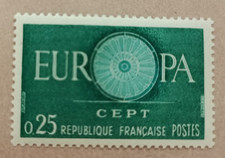 5D1-Timbre France YT  1266 neuf ** année 1960 "europa"