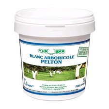 Pelton Fertiligene Baumschutz Weißanstrich 1L Schutz Schädlinge für Bäume Neu.