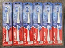 12 PACK Colgate 360 Electric Toothbrush Repla...