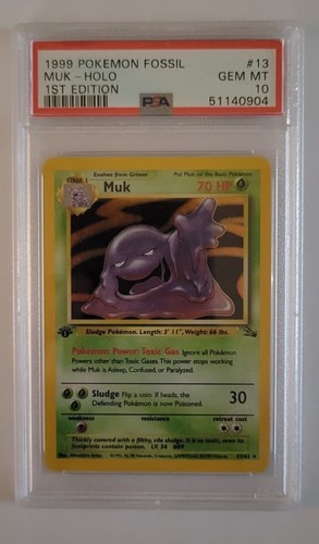 Muk (1st Edition) graded PSA 10 for sale on eBay