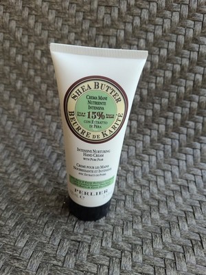 PERLIER Shea Butter Intensive Nurturing Hand Cream w/COTTON BLOSSOM 3.3oz 