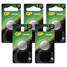 5 Gp Cr2320 Lithium Button Cell Battery 1Bl Blister 3V China Exp 2032