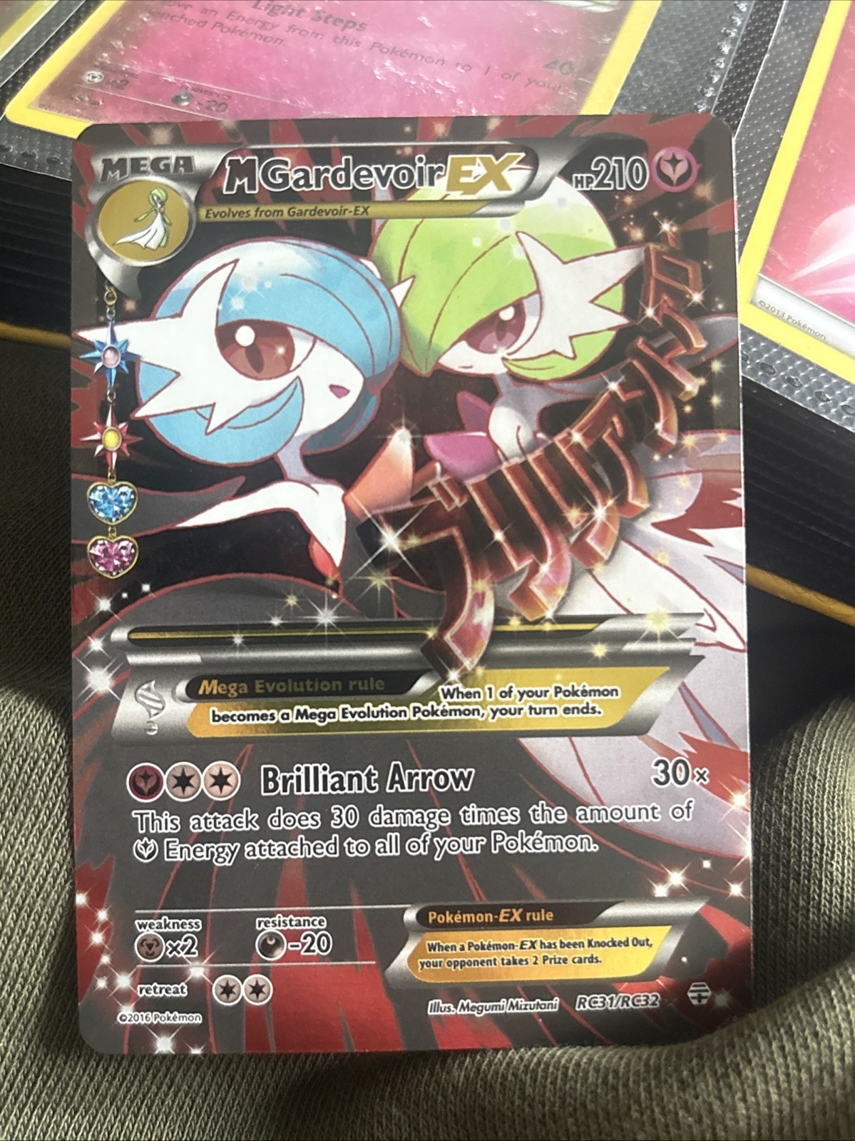 M Gardevoir EX (Full Art) Rc31-32 Generations: Radiant Collection Holo