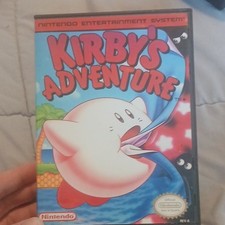 Nintendo Kirby's Adventure NES NTSC-U/C Action Platformer w/ Manual