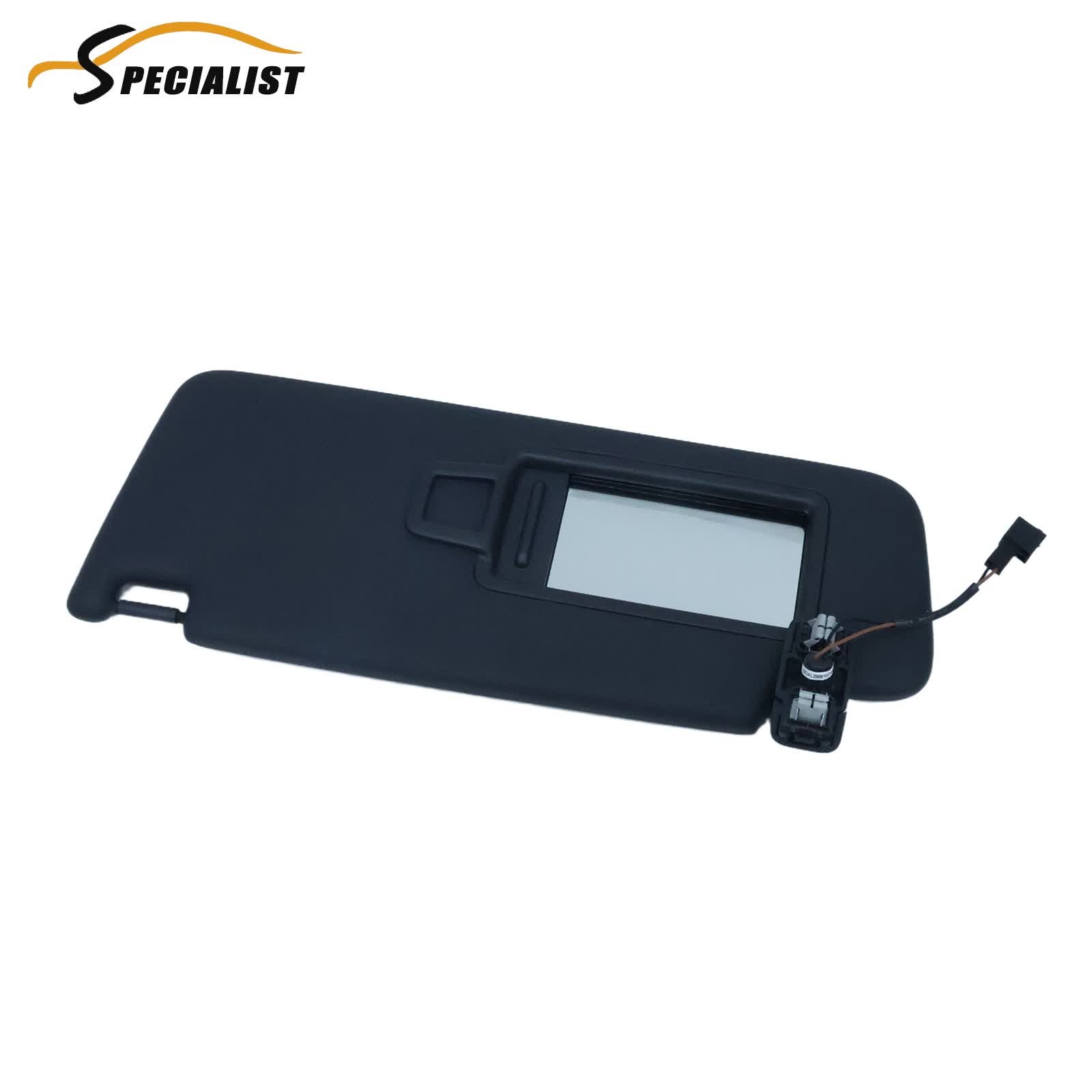 Driver Side Black Sun Visor Panel Fits VW Golf MK7 Passat B8 Jetta MK7 T-Cross