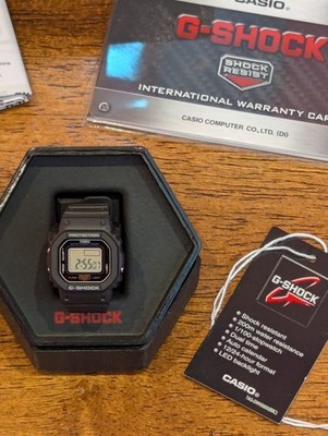 CASIO G-SHOCK Nano DWN-5600-1JR Ring Watch Black 5600 SERIES Unisex Japan NEW