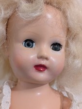 1950 s Vintage Effanbee Doll Honey Walker Blonde All Original 14" Extra Dress