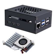 Metal Case for Raspberry Pi 5, with Pi 5 Active Cooler for Raspberry Pi 5 4GB...