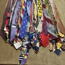 Lot of 77 Ties Mixed Brands