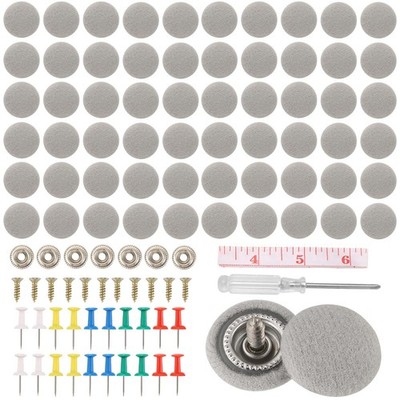 Acymner 60PCS Car Roof Headliner Repair Kit | Auto Snap standard, Grey 