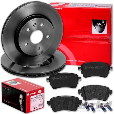 brembo BREMSSCHEIBEN + BELÄGE HINTEN für JUMPY SPACETOURER + EXPERT TRAVELLER
