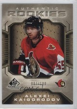 2006 SP Game Used Edition Authentic Rookies Gold /100 Alexei Kaigorodov #137 2a8