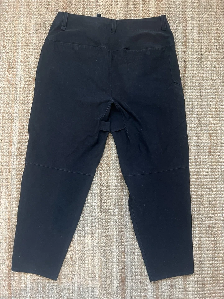 Lululemon Men's Utilitech Stretch Cropped Carpenter Pant, 35 Waist, Black - Image 2 of 3