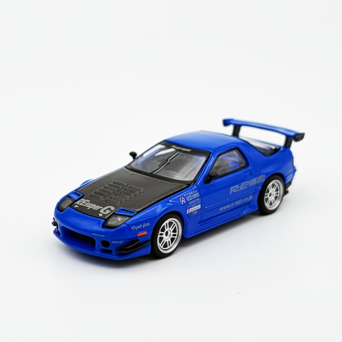 pop race mazda rx-7 supra 3台セット GOLD SUPRA & RX-7 - POP RACE 1/64 TOP SECRET GT300 SUPRA - POP