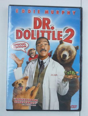 Dr. Dolittle 2 (DVD, 2001, Widescreen Version) ~ Eddie Murphy ~ NEW SEALED