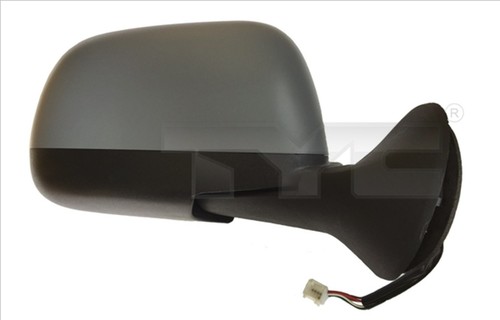 TYC Verre Miroir Droit Rétroviseur – Compatible Renault Laguna III (BT) – Qualité OEM Équivalente