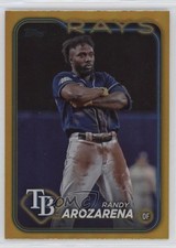 2024 Topps Series 1 Gold Foil Randy Arozarena #284 0b3