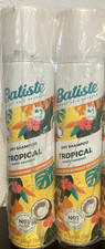 2 PACK Batiste Dry Shampoo Tropical Fragrance 3.81 oz EACH SEALED
