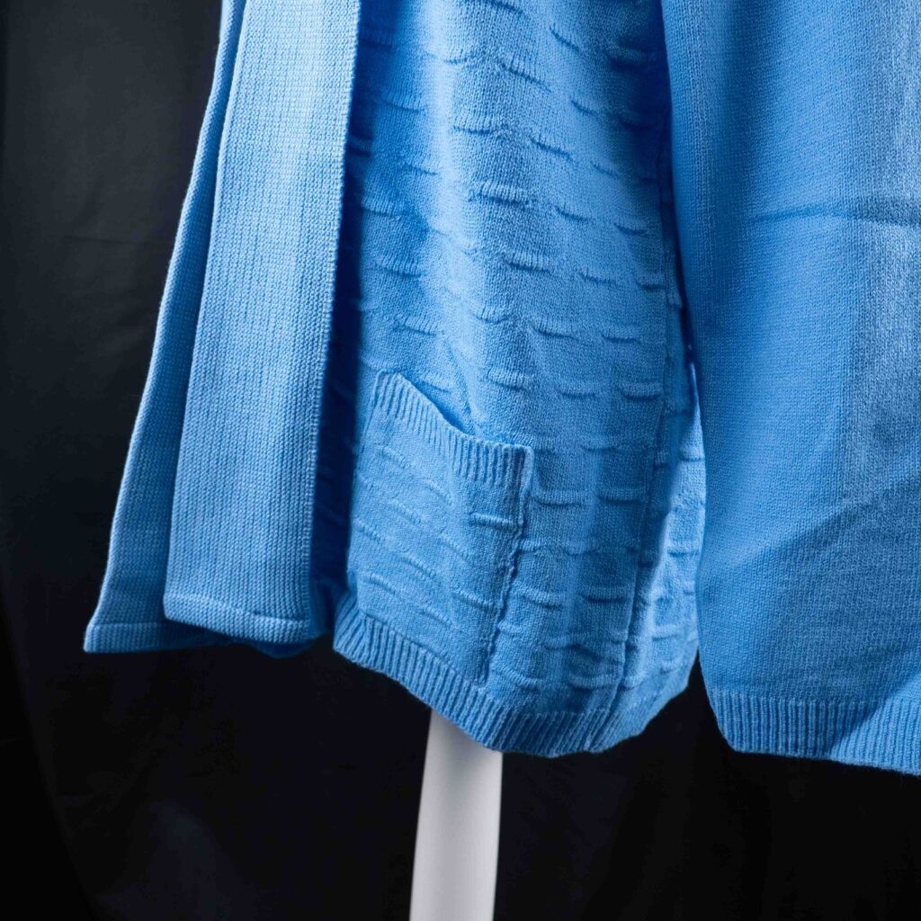 Monique Collection Blue Cardigan Size L/XL NWT image 5