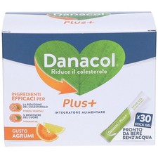 Danacol Plus+ Integratore Colesterolo 30 Stick