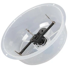 Versatile Adjustable Hole Saw for Clean Cuts - 2 to 7 Inch with Vacuum Function