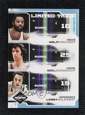 2009 Limited Trios Spotlight Platinum 1/1 Walt Frazier Gail Goodrich #12 HOF 2d0
