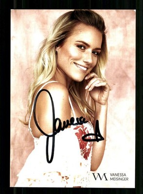 Vanessa Meisinger  Autogrammkarte Original Signiert # BC 233552