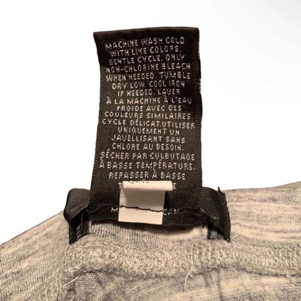 Maxi Falda Mossimo Gris Jaspeada XS Elastizada Tejida Salón Viaje Foto 4 de 4