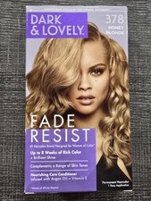Dark  Lovely Fade Resist Honey Blonde 378 Hair Color   Single Pack   New