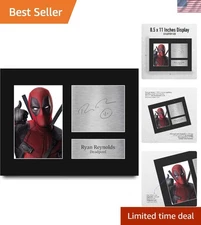 Deadpool Ryan Reynolds Autograph Print Wall Art Comic Movie Gift