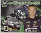 CHAD MCCUMBEE 2009 GREENLIGHT ASI CWTS POSTCARD