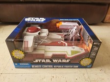 Star Wars The Clone Wars Remote Control R C Republic Fighter Tank sealed