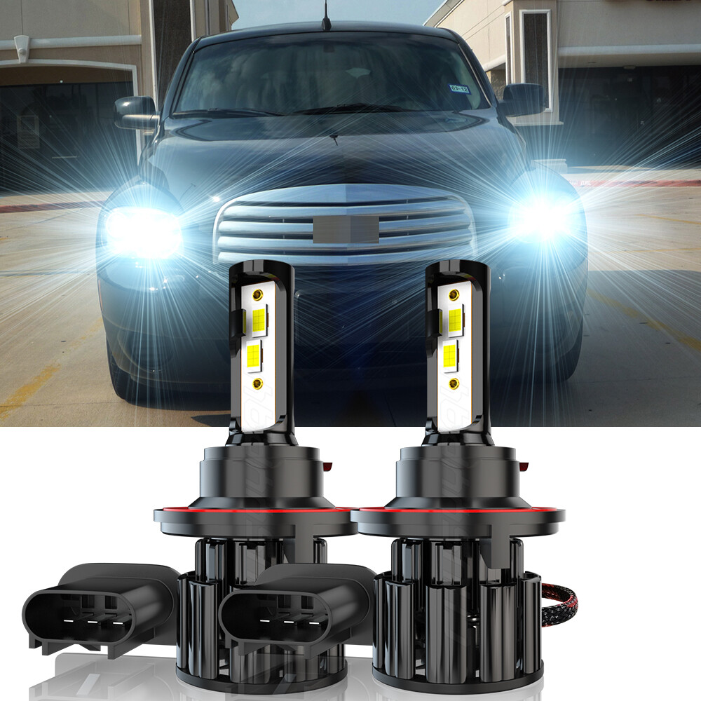 2x 6000K White 9008 LED Headlight Kit Hi/Lo Bulbs For Chevy HHR 2006-2011 – CHUSYYRAY