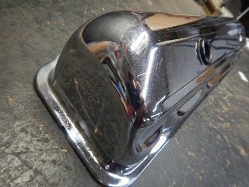 1960-80 CHRYSLER 225 SLANT 6 CYL CHROME VALVE COVER DODGE DART PLYMOUTH VALIANT - Picture 7 of 9