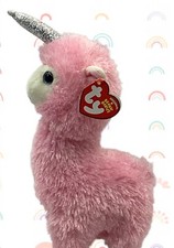 Lana the Unicorn Llama TY Beanie Baby