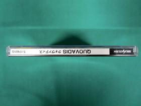 Sega Saturn -- Quo Vadis -- spine card & data list clipping. *JAPAN!!*  15687　