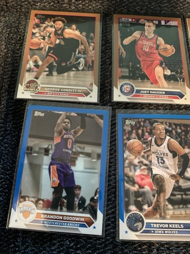 Lote de 8 tarjetas de baloncesto NBA G League 2023/24 - Imagen 2 de 5