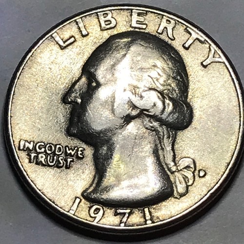 1971 D Washington Quarter Multiple Errors, Doubling - Picture 2 of 24
